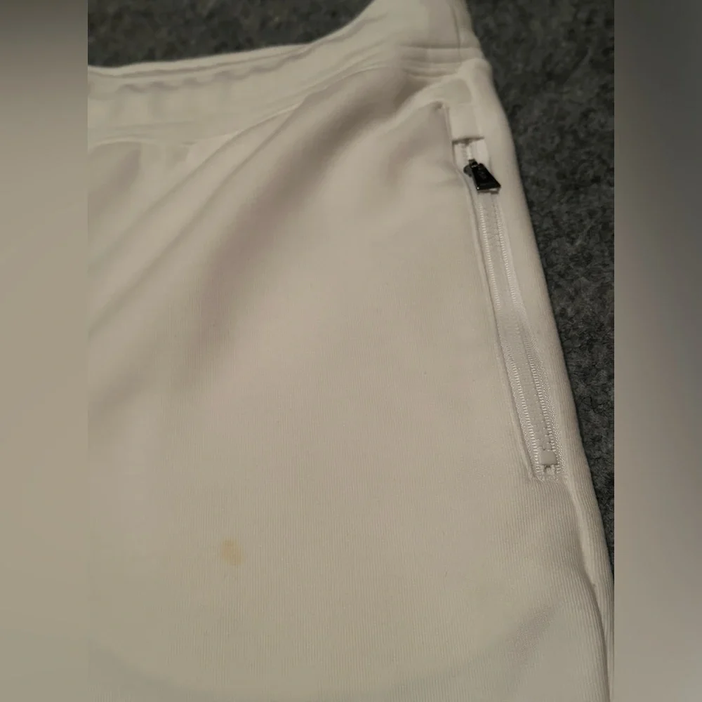 Men’s Polo Ralph Lauren Performance 67 White/ Red/ Black Sweat Shorts - XL